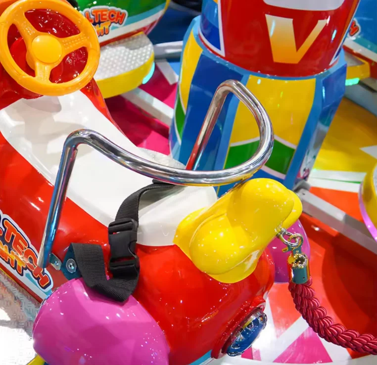 Shopping Center Amusement Park Rotate Fun Flight Arcade Game Machine Coin Operated Kiddie Rides For Sale