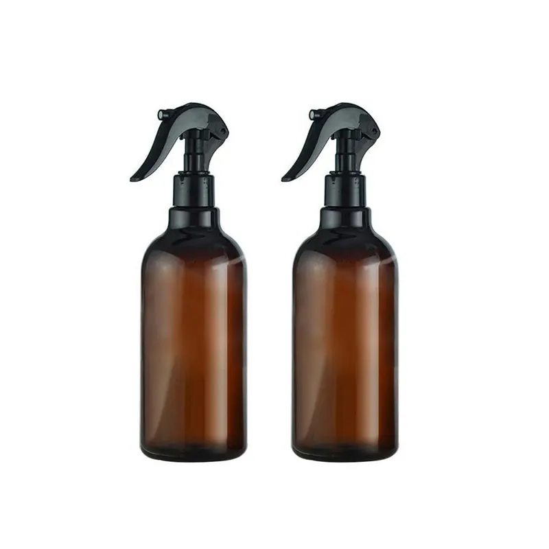 Custom Clear Fine Mist Hair Spray Bottles With Trigger 100ml 300ml 500ml Empty Plastic Bottle Sprayers Hand Trigger Spray Bottle