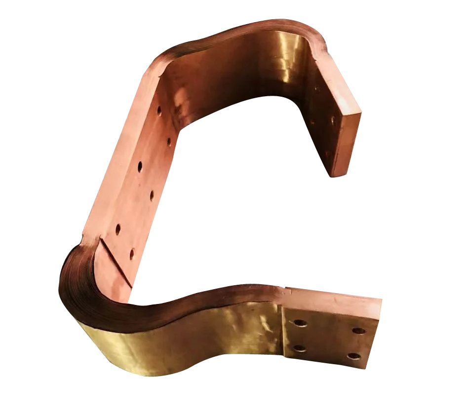 
T2 pure copper laminated shunts connector for melting furnace 