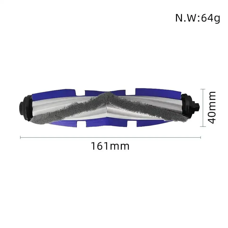 Replacement Fit for Rowentas ZR740003 Tefal Explorer 60 Series RR7427 RR7447 RG7447 Roller Brush Robotic Vacuum Cleaner Parts