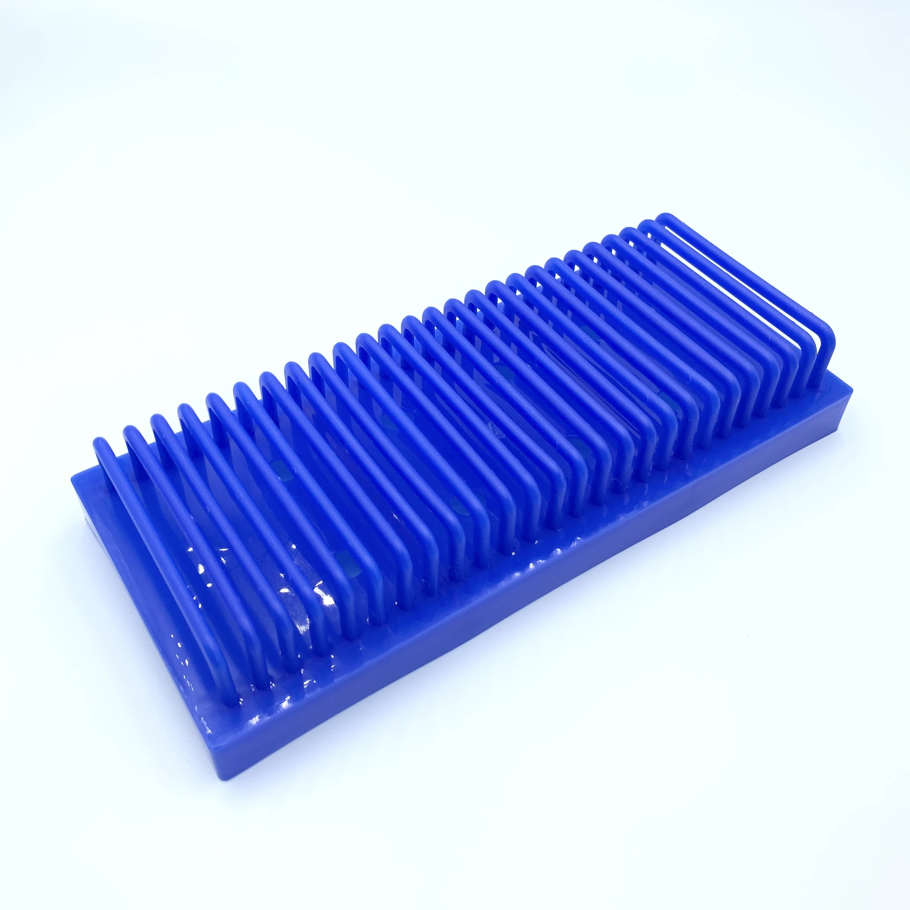 Plastic Slide Drying Stand 25 Place Microscope Glass Slide Draining Racks for Lab