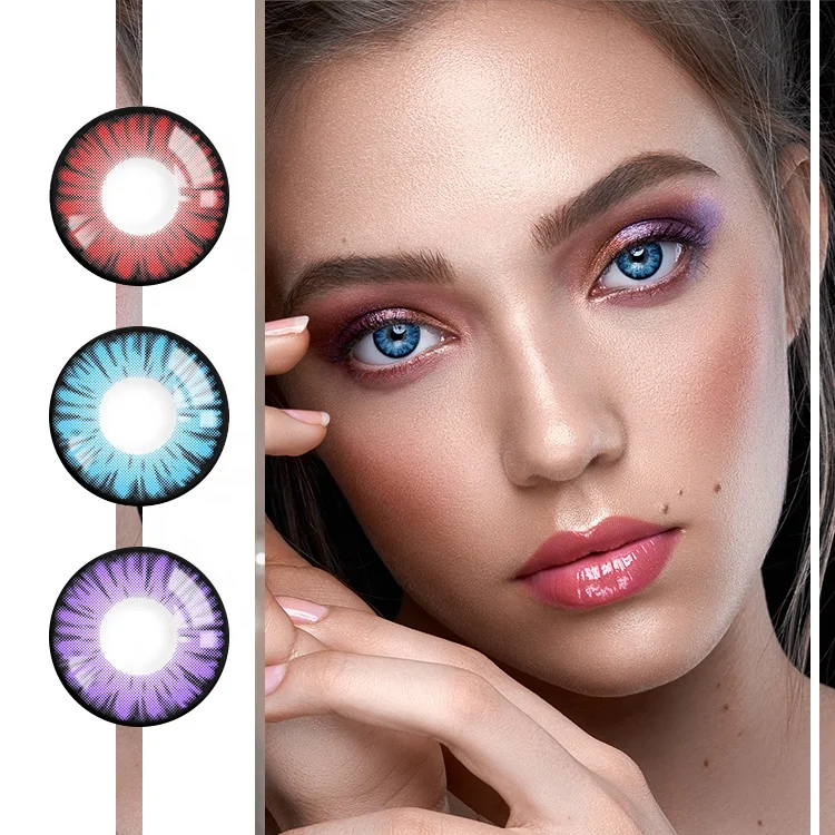 Rlenses fancy look cosmetic colors coloured contacts color contact lenses prescription