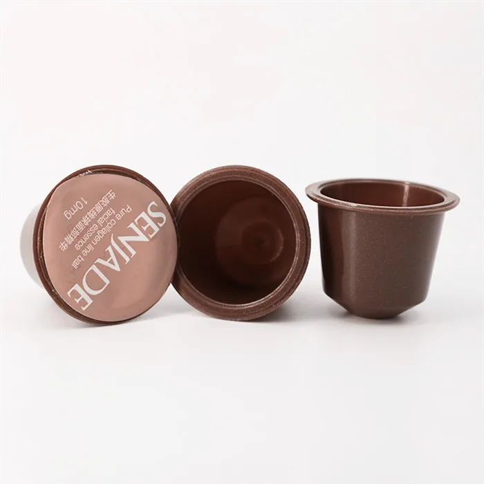 
Disposable plastic empty coffee capsules 