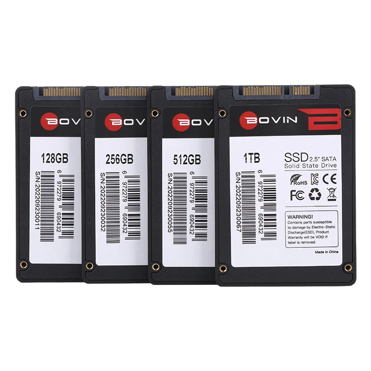 BOVIN PC SSD 64gb 120gb 128gb 240gb 256gb 480gb 500gb 512gb 1tb 2tb 2.5' SATA 3 SSD drive 1tb