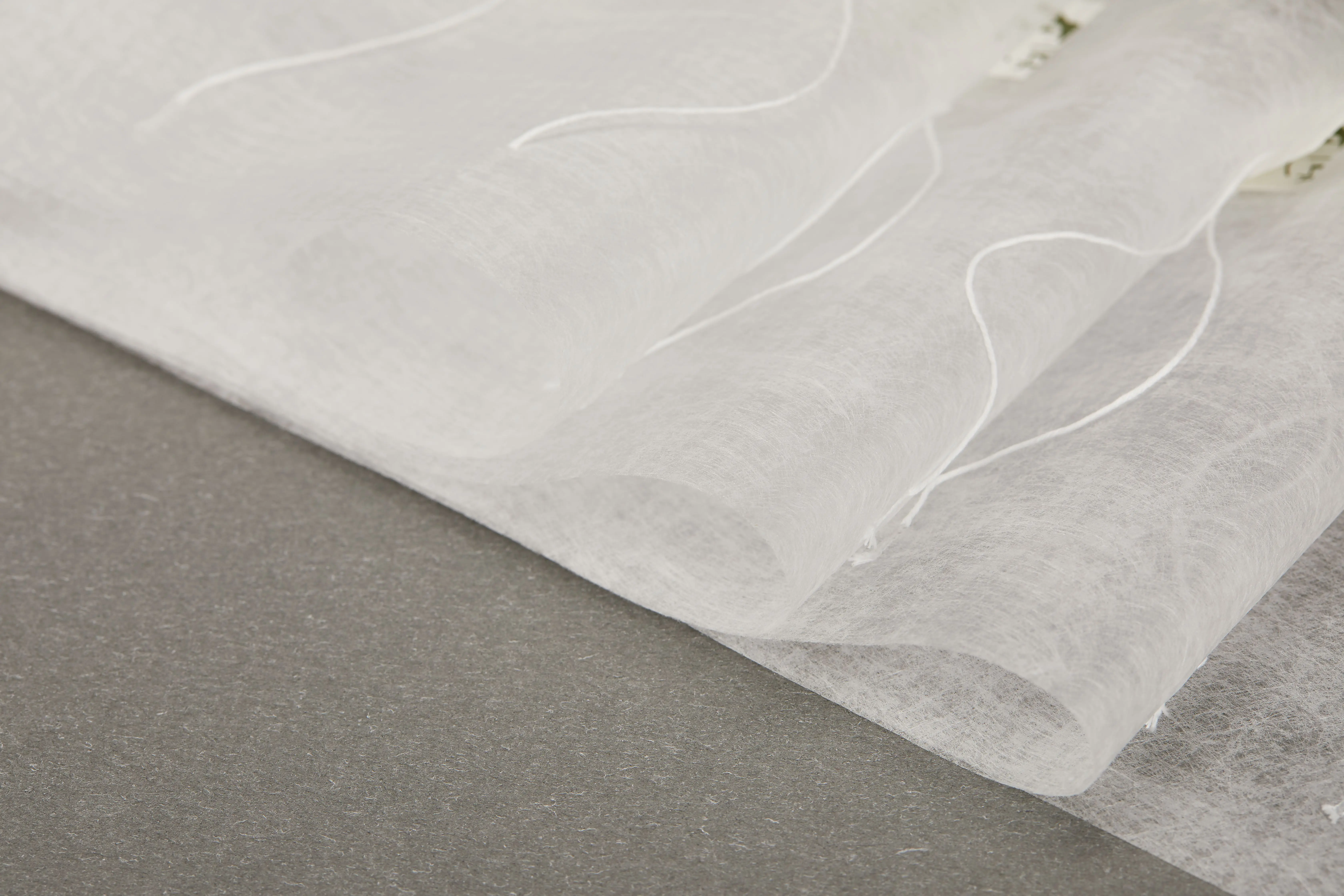 21g Biodegradable Customized PLA Corn Fiber Tea Bag Roll Pyramid For Leaf Tea