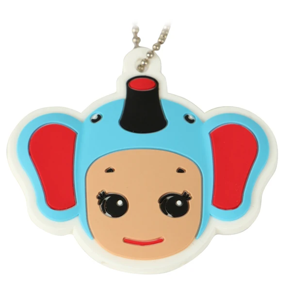  Promotional gifts Custom design Cute 3D soft silicone key cover