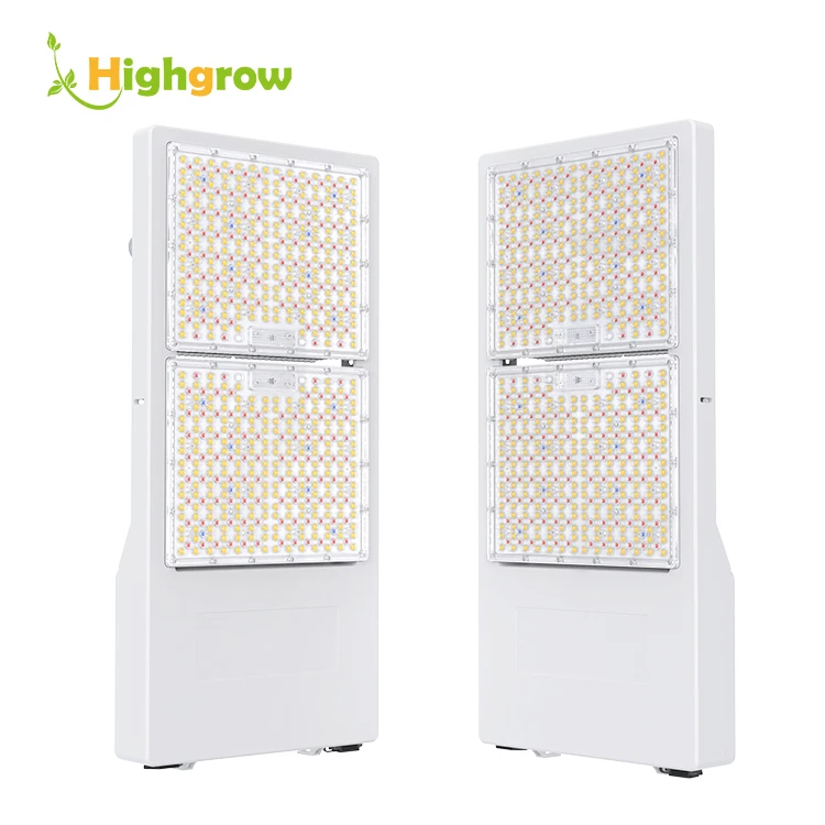 Hydroponic Greenhouse LED Grow Light HPS 1000w Full Spectrum Samsung Lm301B Limited SMD Diodes Foldable LED light Plates