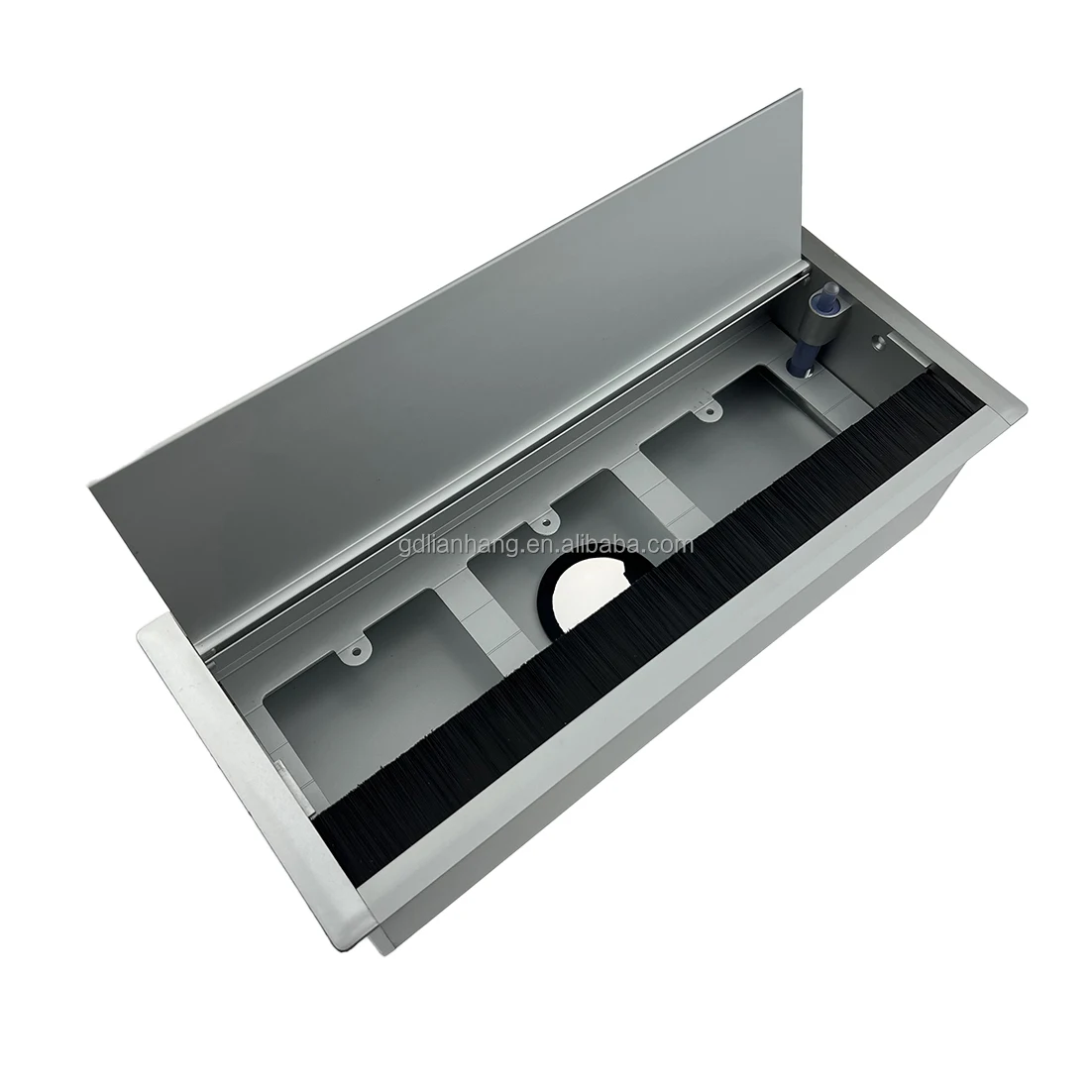 High Productivity Aluminium Alloy Office Desk Table Wire Cord Management Desk Cable Grommet