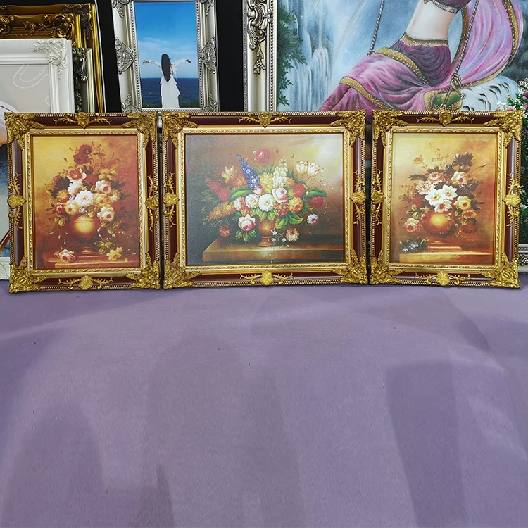 bulk home use beautiful 40*50 wood carved picture frames