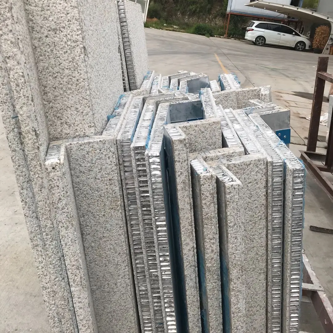 Natural Polished Granite And Marble Panel Aluminum Honeycomb Stone Panel
