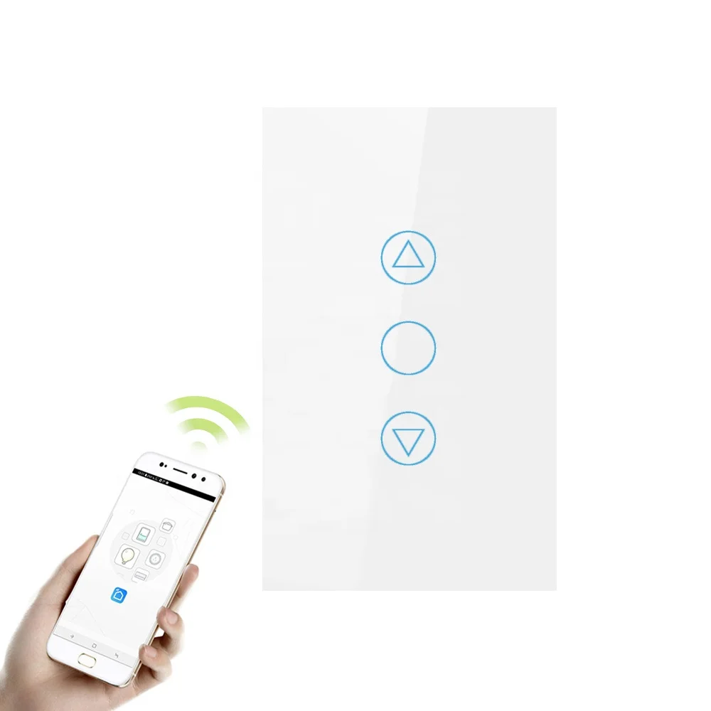Touch Smart Light Switch With Dimmer Wifi Zigbee Dimmer Switch US 120V