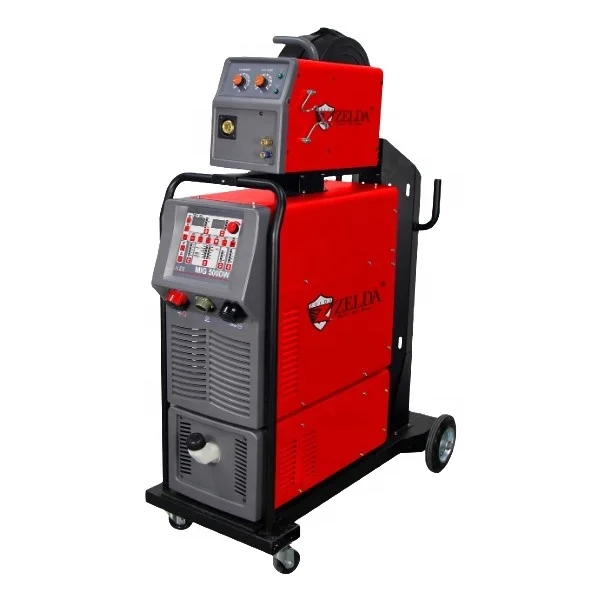 Zelda double pulse mig welder aluminium welding machine mig welding mig 500