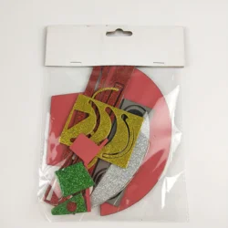 Red boat children EVA foam stickers diy decoration home decor