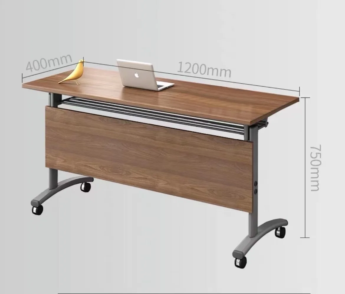 Modern Simple Multi-functional Student Desks and Chairs, Movable Folding Table