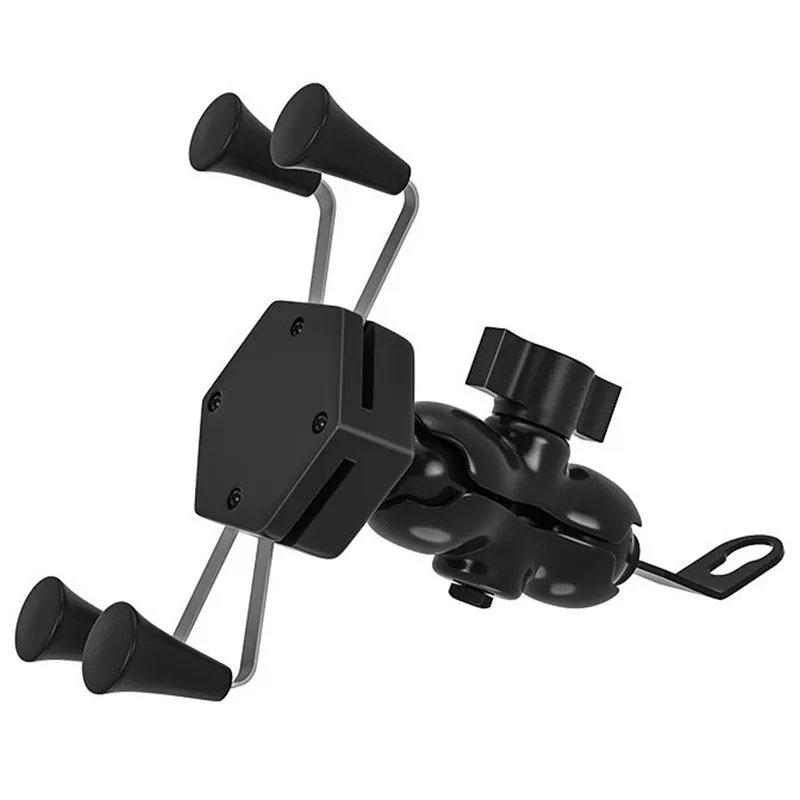 
Universal motorcycle mirror mount phone holder for motorbike ATV moped 