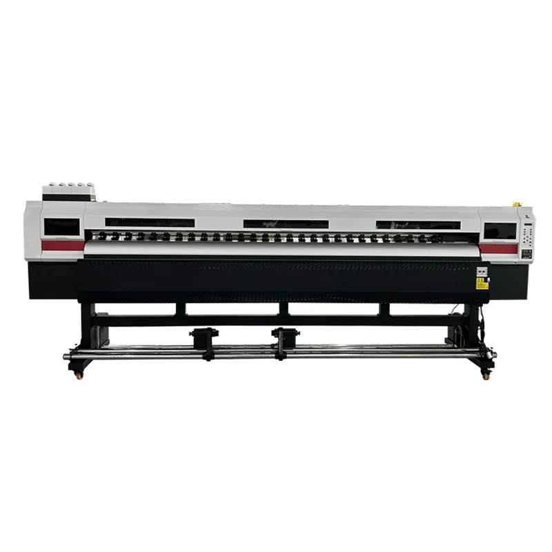 3.2m Dual Head Large Format Outdoor Inkjet Printer i3200 for Outdoor Printing eco solvent printer 10ft