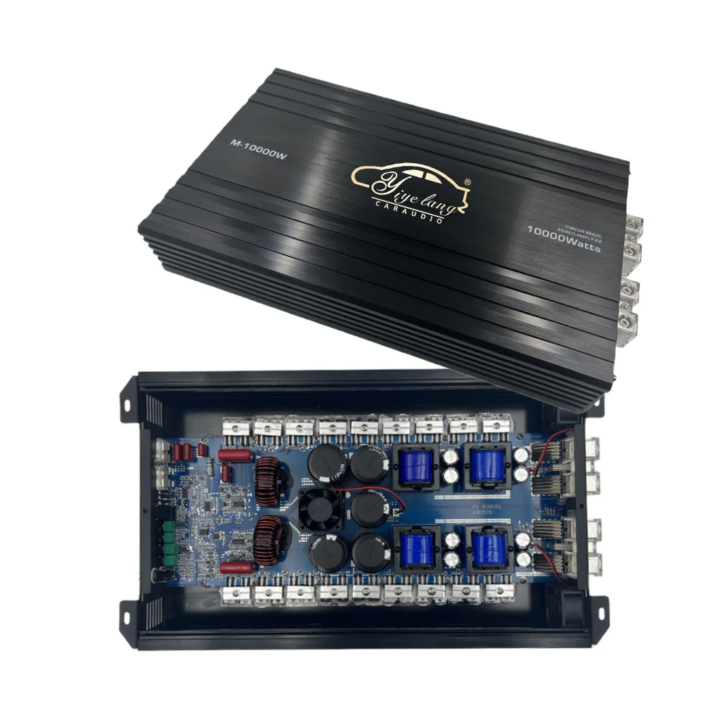 OEM The maker 8000 watt professional hifi high-power 4-channel amplifiers system 12V car audio 4 channel power amplifier