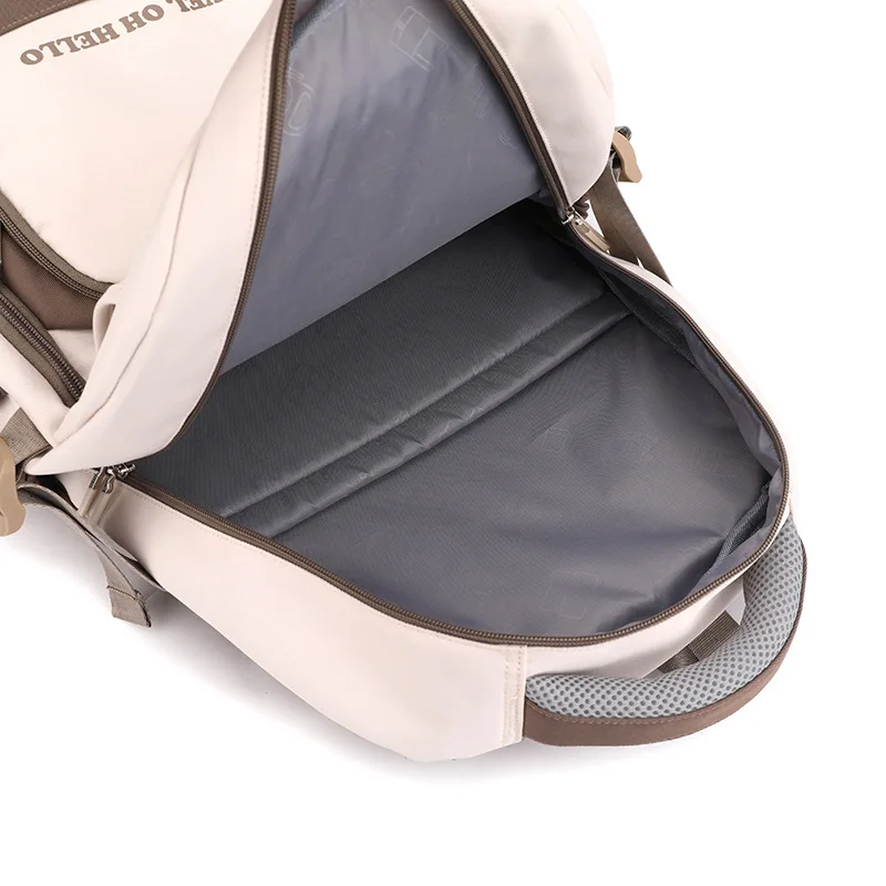 2024 New Fashion simple student school bag High quality backpack for middle and high school