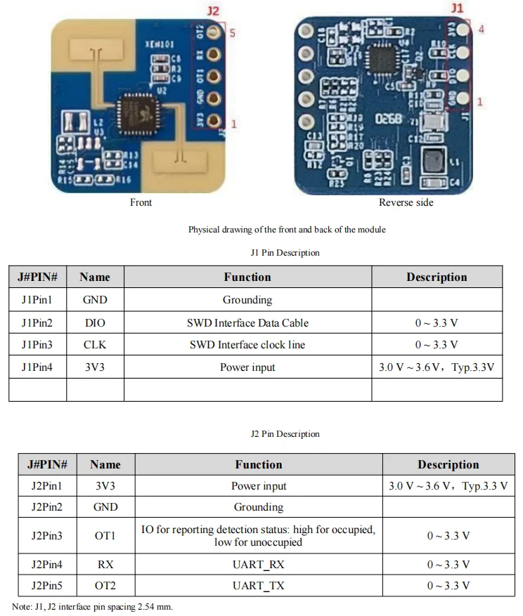 Hi-Link new HLK-LD2420 Identify accurate human micromovements Micro-Motion Detector Human Body Sensor 24G mmwave radar module