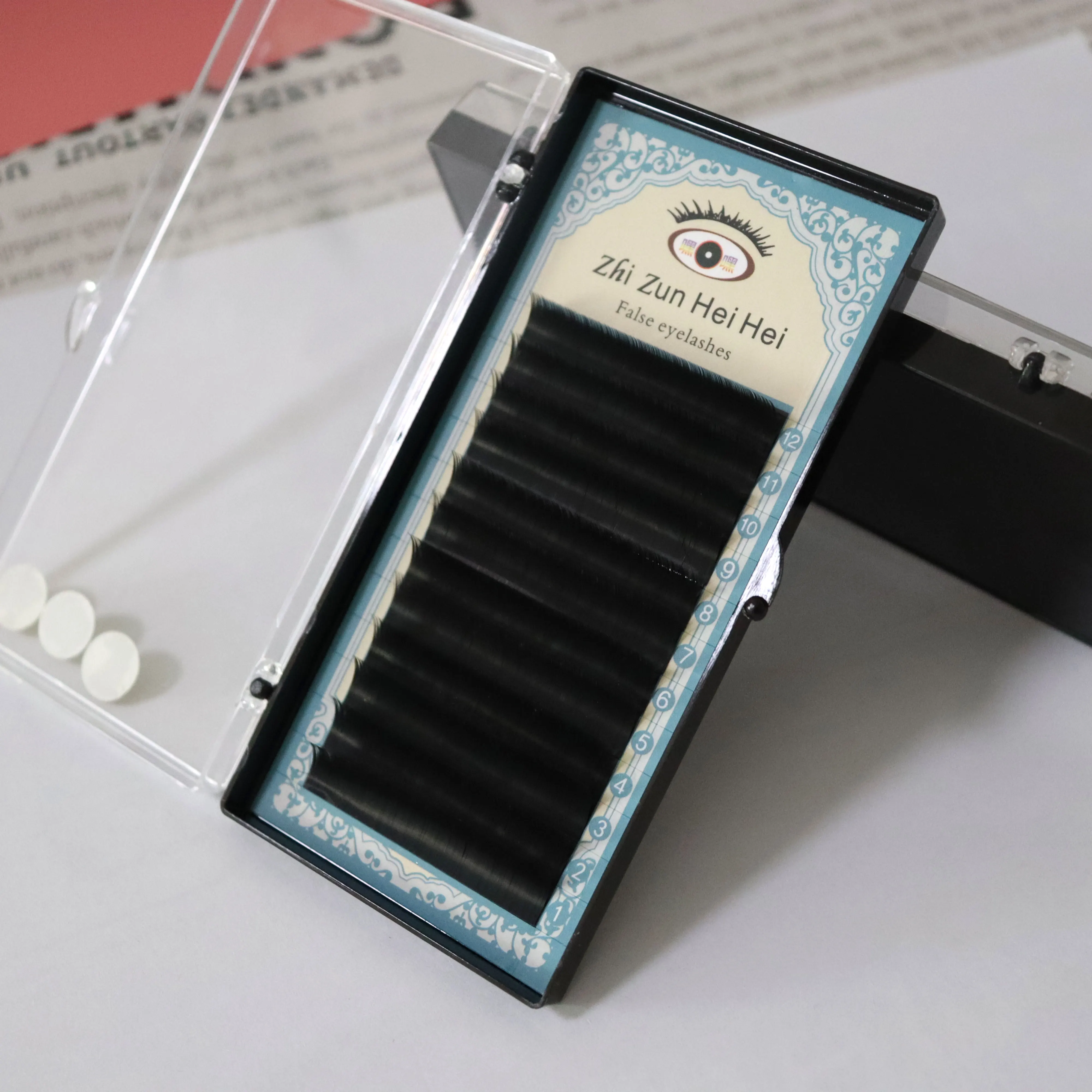 High Quality Synthetic Mink Lash Extension Russian Volume Individual Mink Soft Natural Eyelash Extension with Customized Package