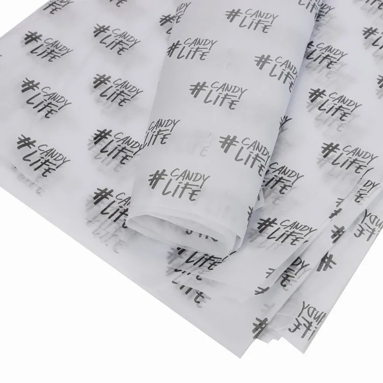 Fashionable 17gsm custom printed tissue wrapping paper gift clothes packaging tissue paper