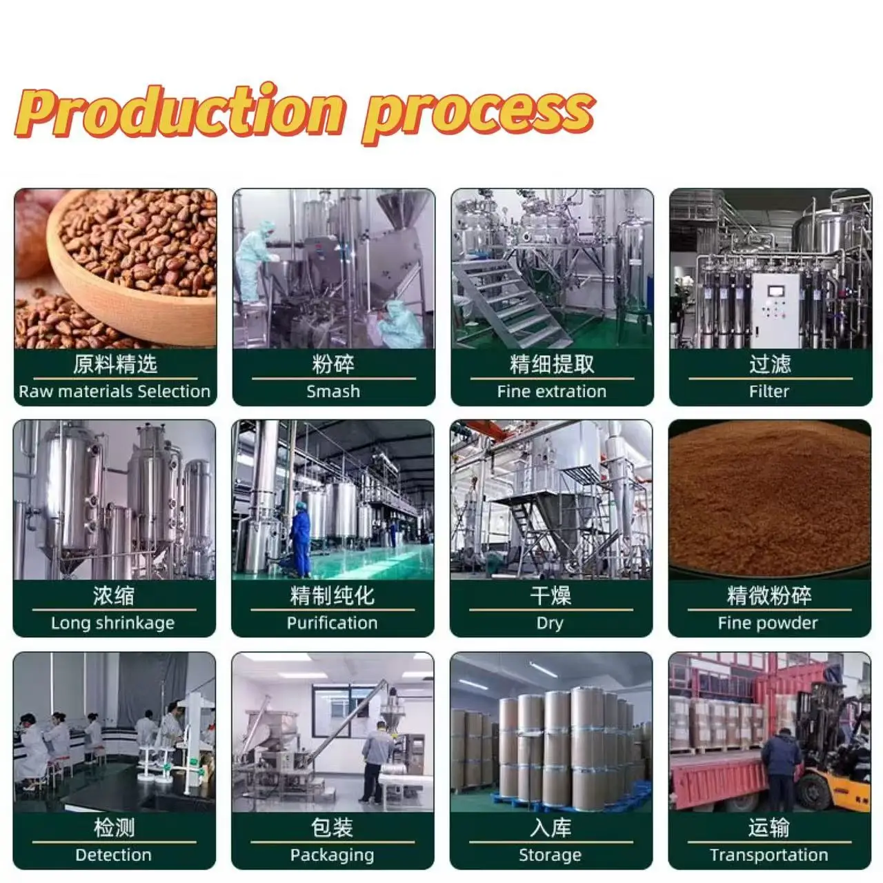 Powder 99% Poria Cocos Extract Food Raw Materials Water Soluble Solid Beverage Powder Factory Spot