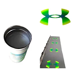 SOLLYD Food Grade Transparent High Density Glossy Silicone Ink for non Block Screen Printing