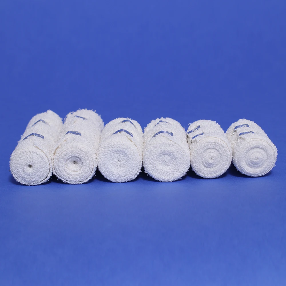 Hot sale Top quality soft breathable comfortable medical cotton crepe elastic bandage