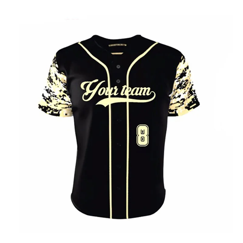 best selling camo team softball jersey best selling high quality baseball jersey custom