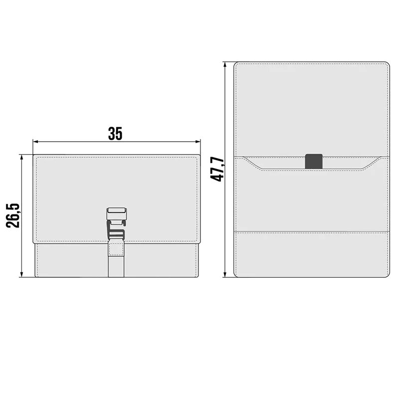 High Quality New Custom Foldable Laptop Sleeve  X-Pac fabric Portable Handbag Business Office Classic Briefcase