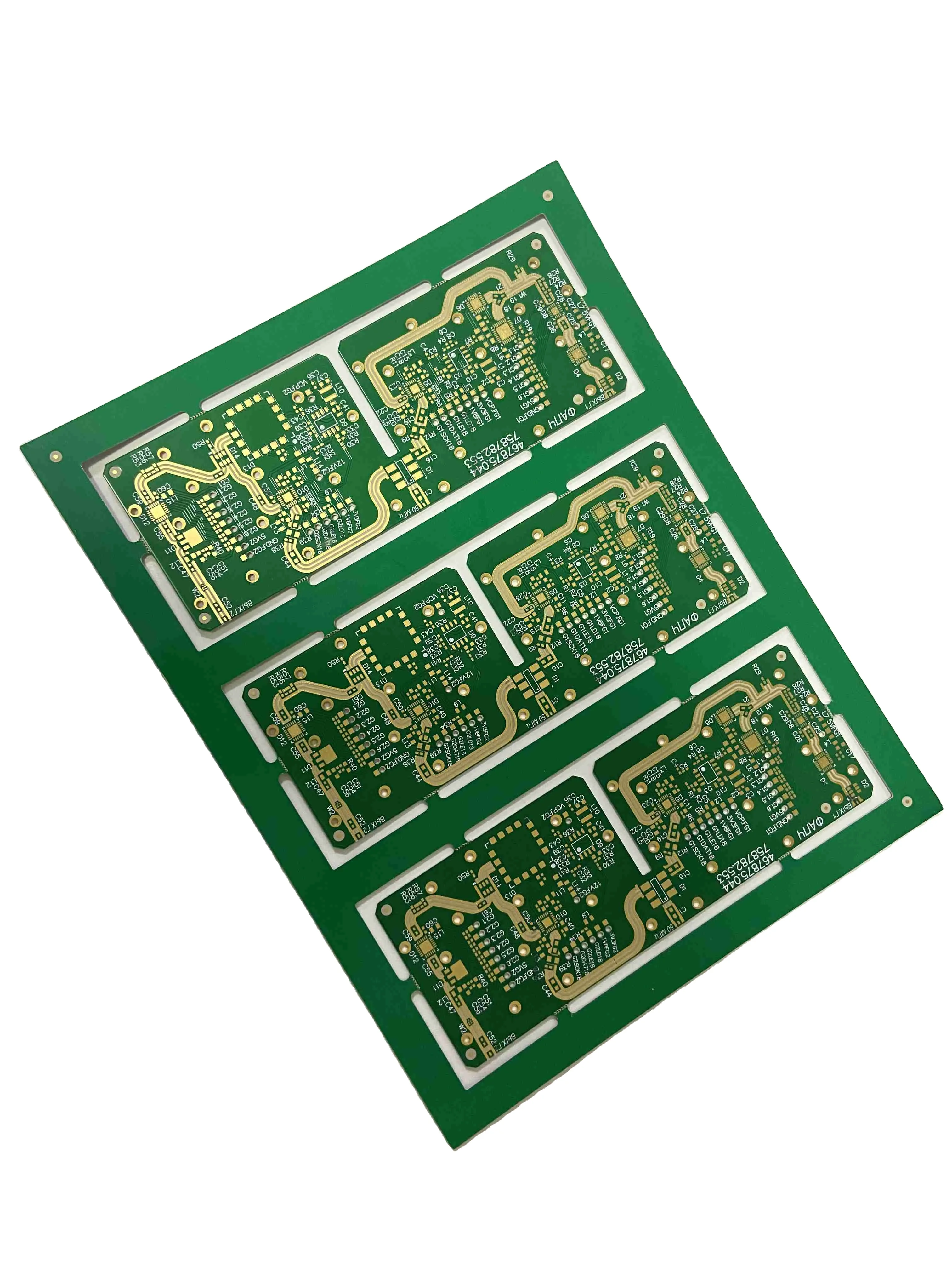 Professional Manufacturer Custom MCB PCB Resin pluggin 0.2mm holes high TG FR4 gold-finger PCB