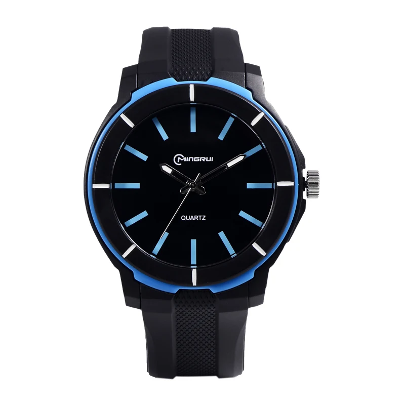MR-8835G Cheap wholesale watches multi colors strap plastic quartz movement  watch for teenager