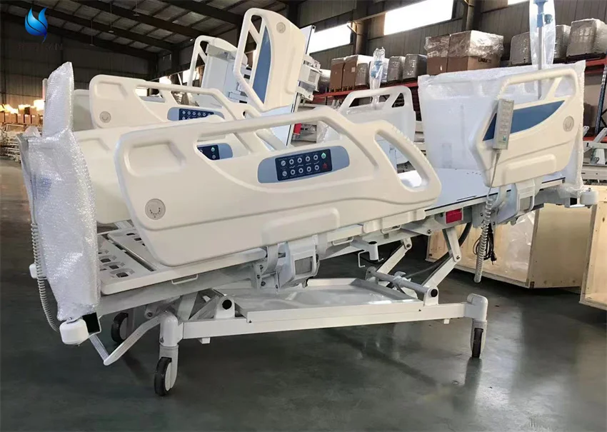 BT-AE036 hospital five functions electric medical bed for patient nurse control icu 5 functions hospital electrical beds price