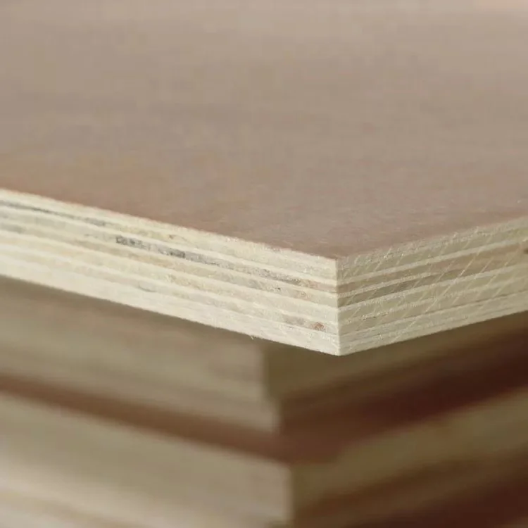 5mm  Wholesal Eucalyptus Core Commercial Melamine Plywood for furniture