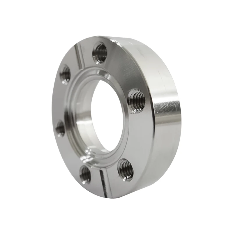 High Vacuum pressure Cf Flange With Tapped threaded  Holes