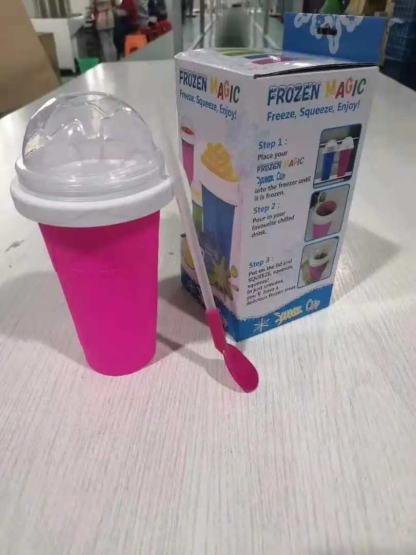 slushy cup maker,TIK TOK Magic Quick slushie maker cup for kids,magic slushy maker