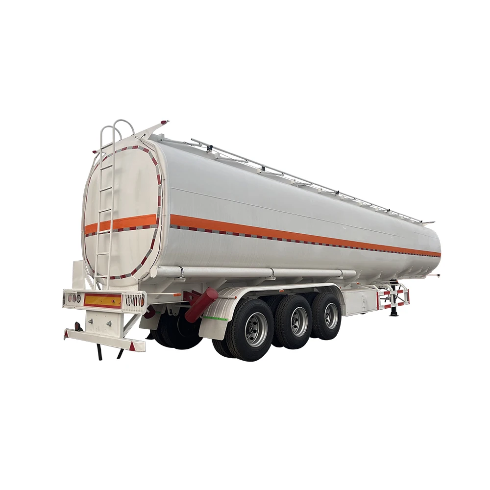 3 Axles 35000/45000Liter  Transportation Water Tanker Liquid Oil Tank Truck Semi Trailer