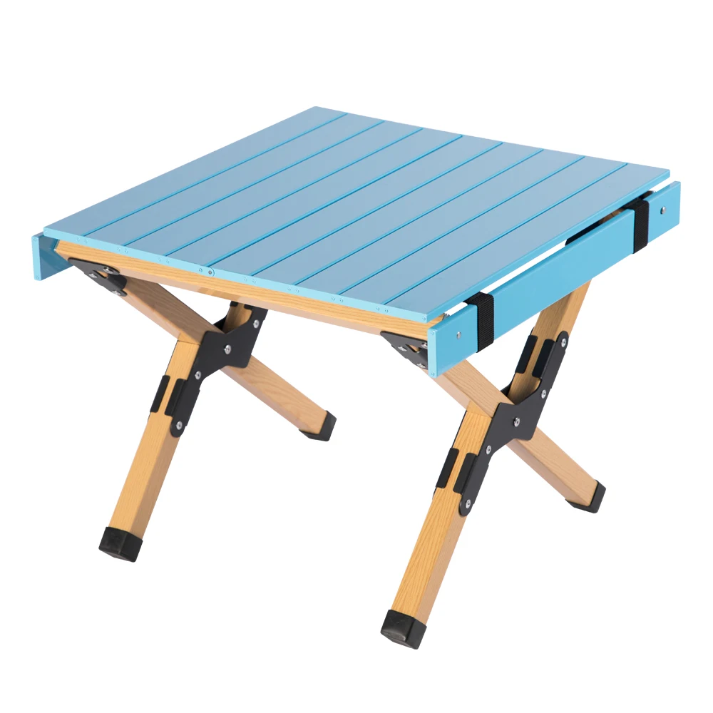 Tianyu Portable Multicolor Aluminum Outdoor Folding Tables 6ft Camp Kitchen Egg Roll Up Table