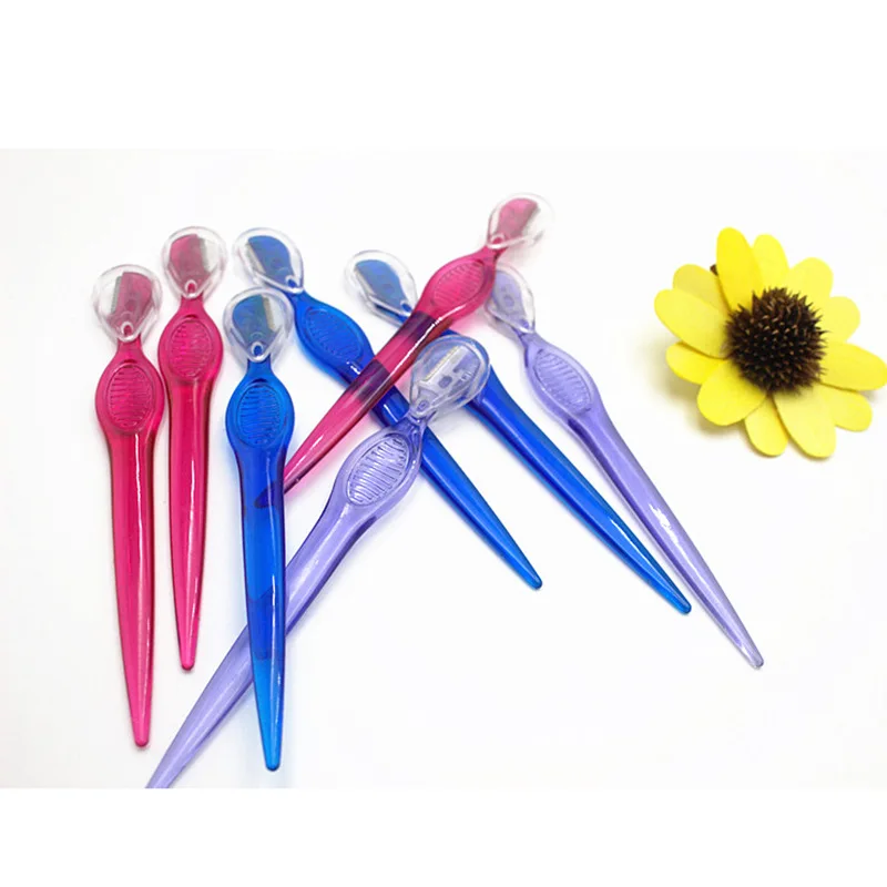 professional ladies portable facial Multipurpose Exfoliating Dermaplaning razor eyebrow blade and upperlip trimmer Tool