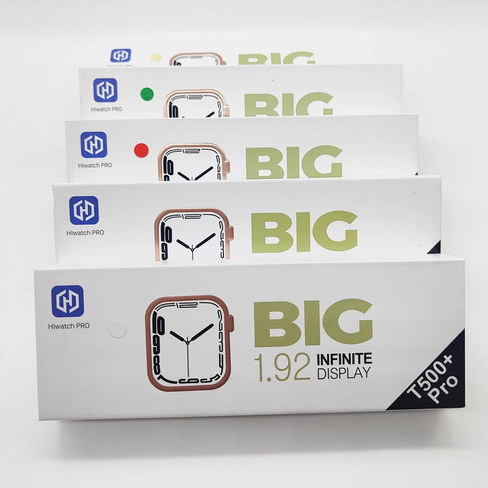 2023 NEW smart watch T500+pro 1.92Inch Screen Series8 Heart Rate Blood Pressure Monitor smartwatch T500+pro