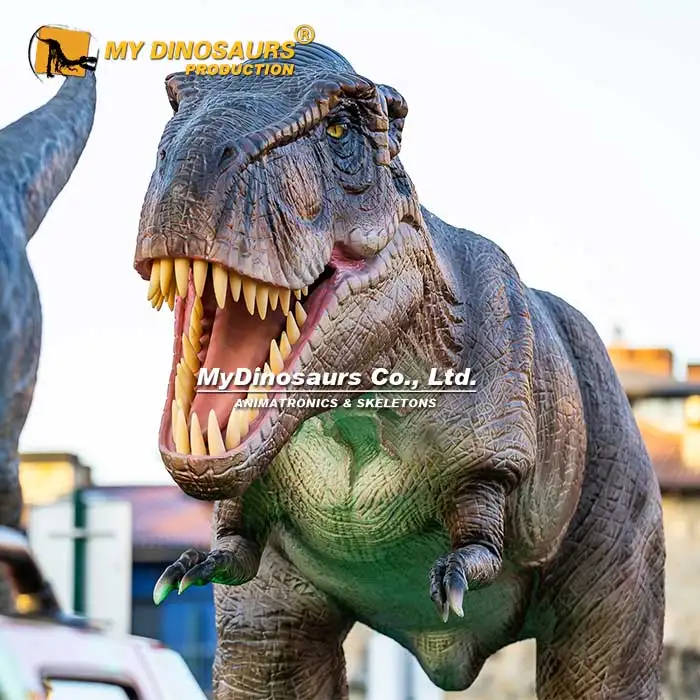 Z MY DINO AD-175 Animated T-rex Model Theme Park Animatronic Dinosaur