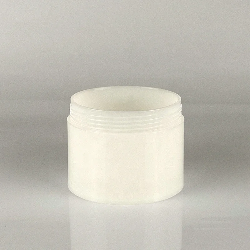 
Wholesale Supply Round Shaped 250g PP Material White Skin Care Cream Jar 