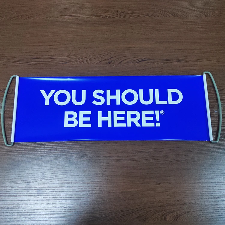 cheap stock fan roller sporting cheering banner