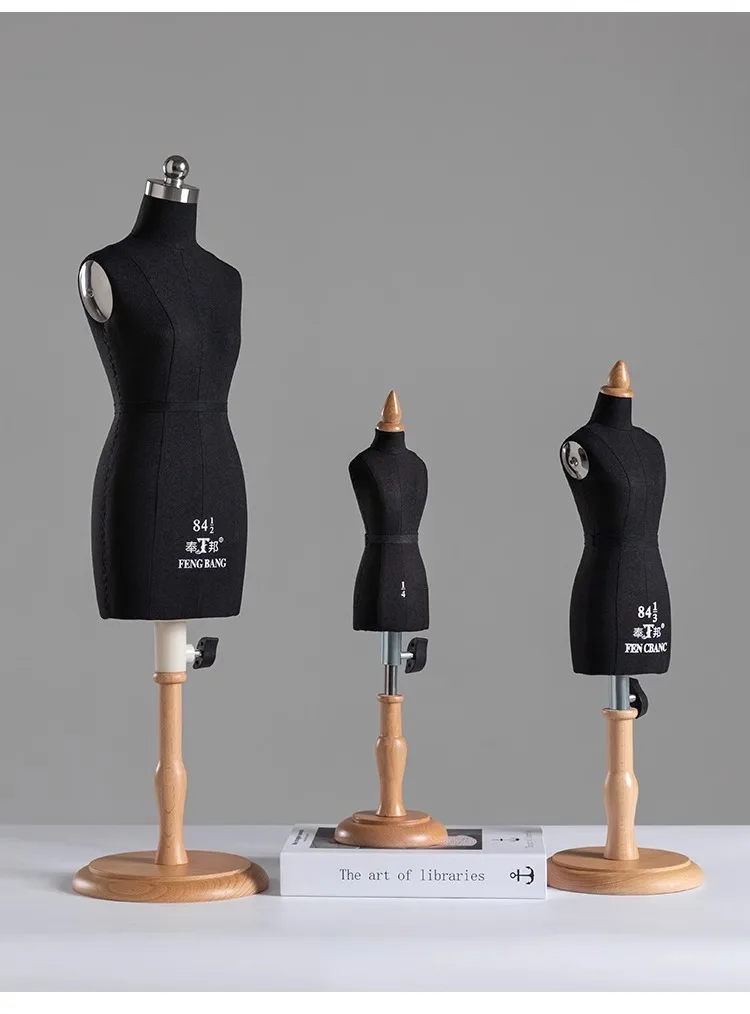 Doll Size Woman Half Body Sewing Mannequin Tailors Dummy