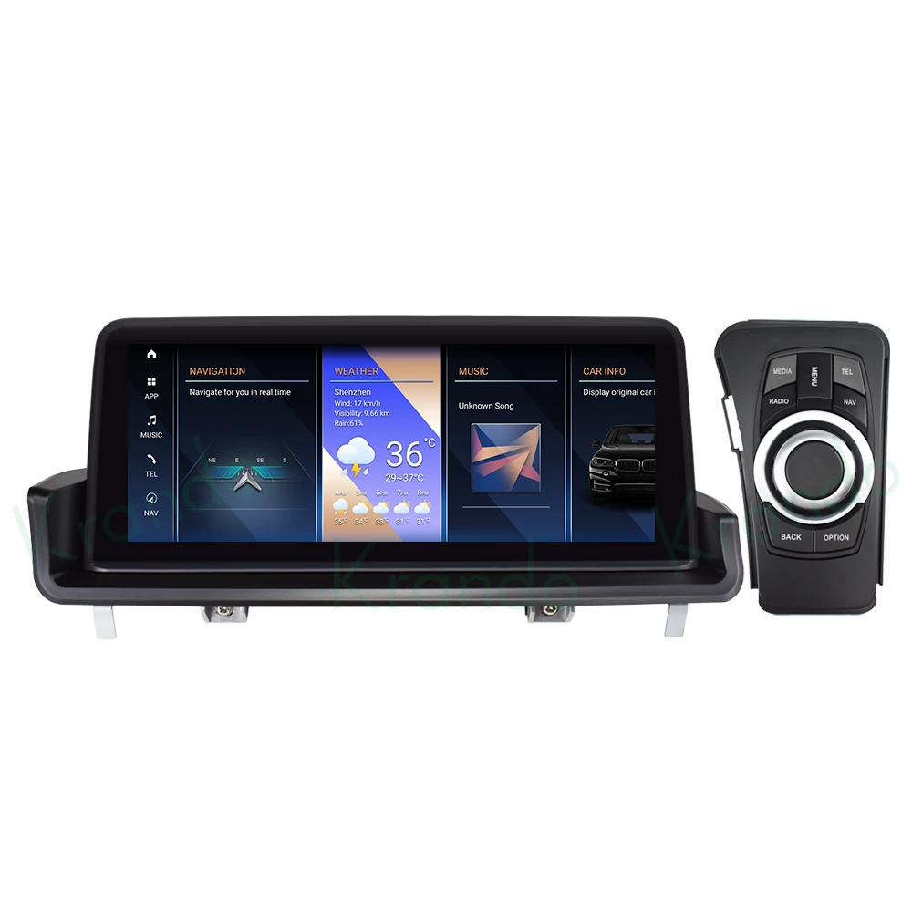 Автомагнитола Krando android 12 0 для BMW E90 E91 E92 E93 2005-2012 навигация Автомобильная Мультимедийная система плеер с беспроводным carplay переменного тока