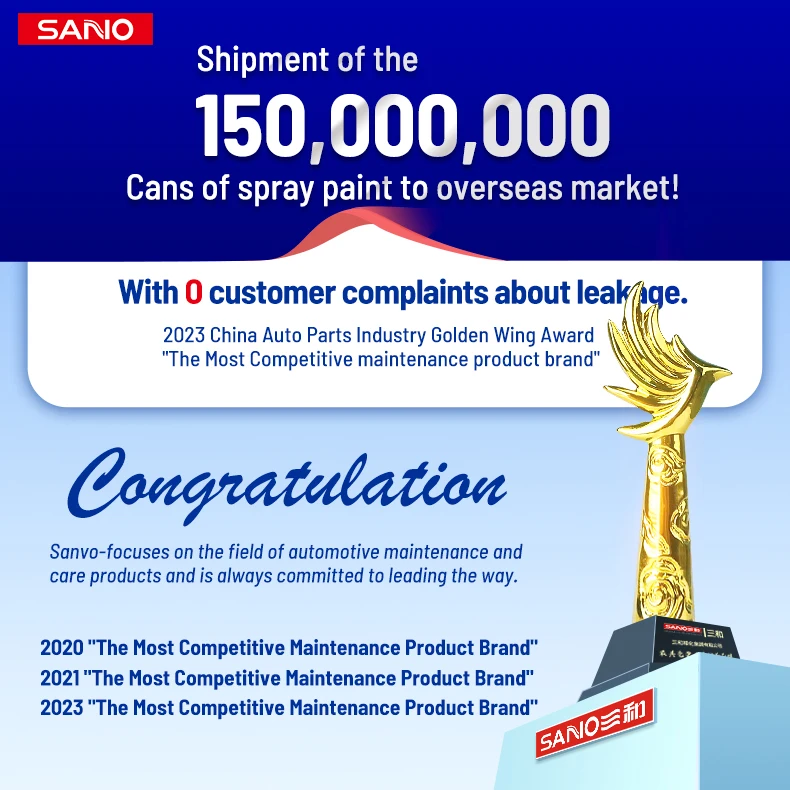 SANVO 80ml SANVO Car care motorcycle engine carbon removal additives diesel fuel additives bottles Engine and fuel additives