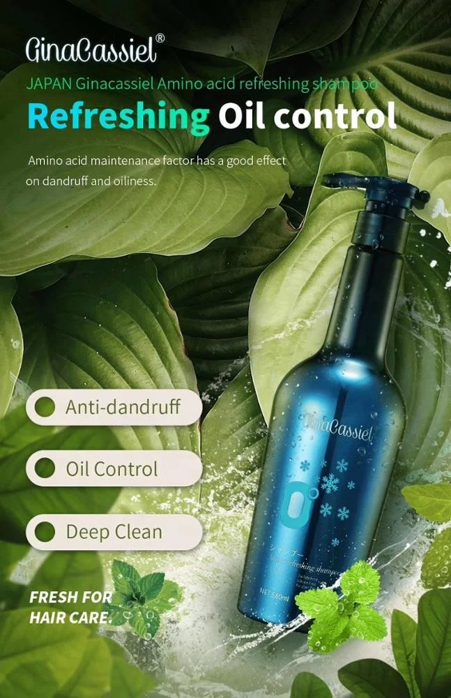 Ginacassiel Sulfate-Free & Anti-itching Amino Clarifying deep clean shampoo