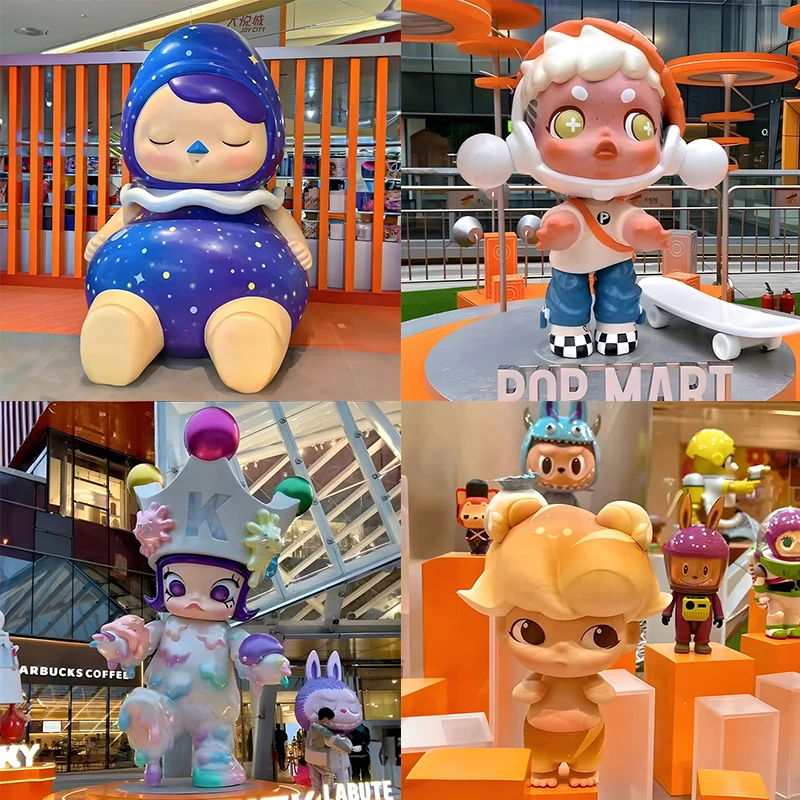 555 Creative cartoon art figure statues custom mascots anime IP character painted dolls shopping mall decorations art sculptures