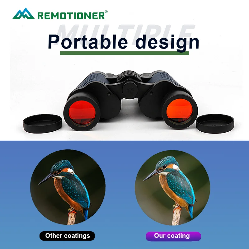 High Quality Day Night Vision Binoculars Telescope Professional Binoculars for Bird Watching Outdoor Hunting Fishing