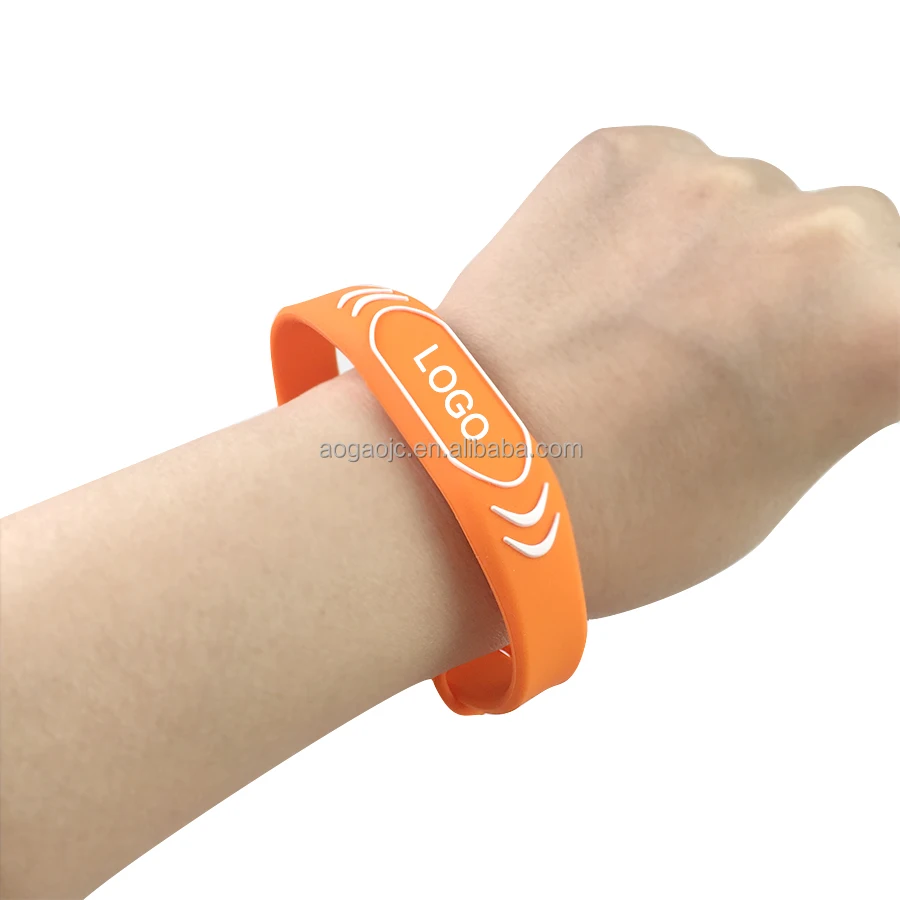 Wholesale Durable Wristband For Locker Silicone RFID Bracelet NFC